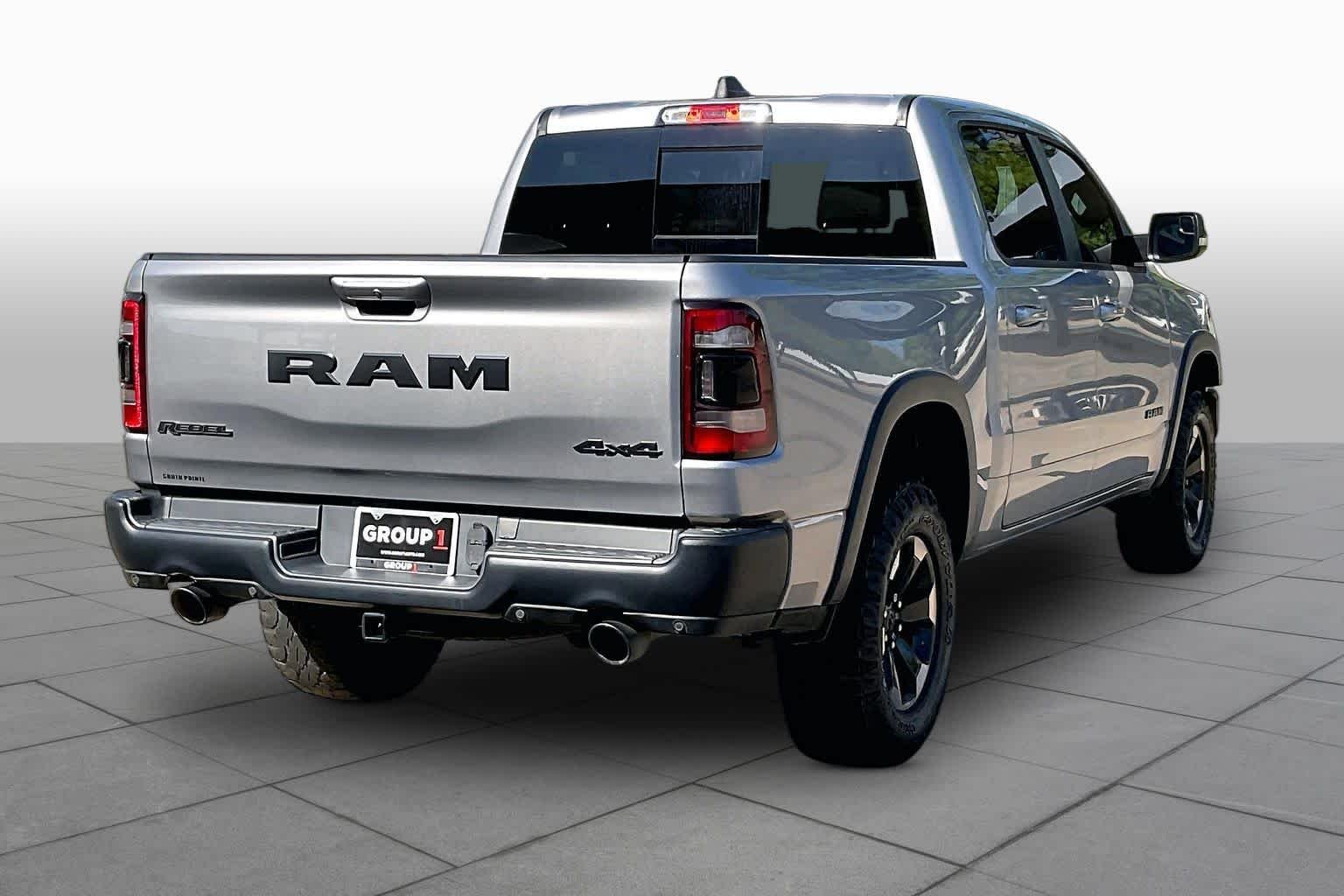 Used 2021 Billet Silver Metallic Clearcoat Ram Rebel image 13