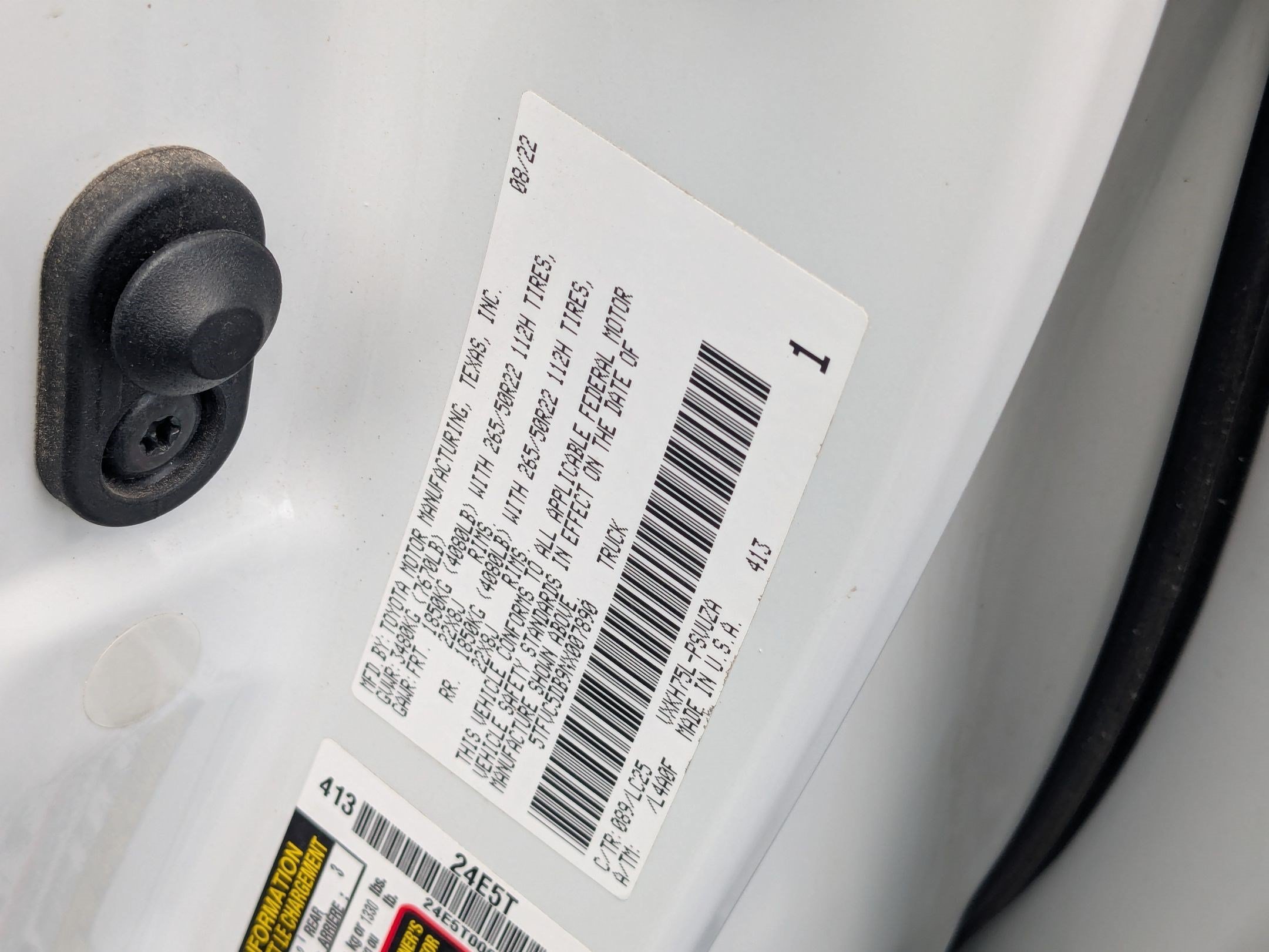 Used 2022 White Toyota Capstone Hybrid image 31