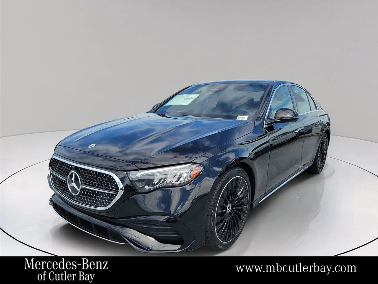 New 2026 Black Mercedes-Benz E 350 image 1