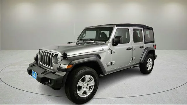 Used 2018 Billet Silver Metallic Jeep Unlimited Sport S image 8