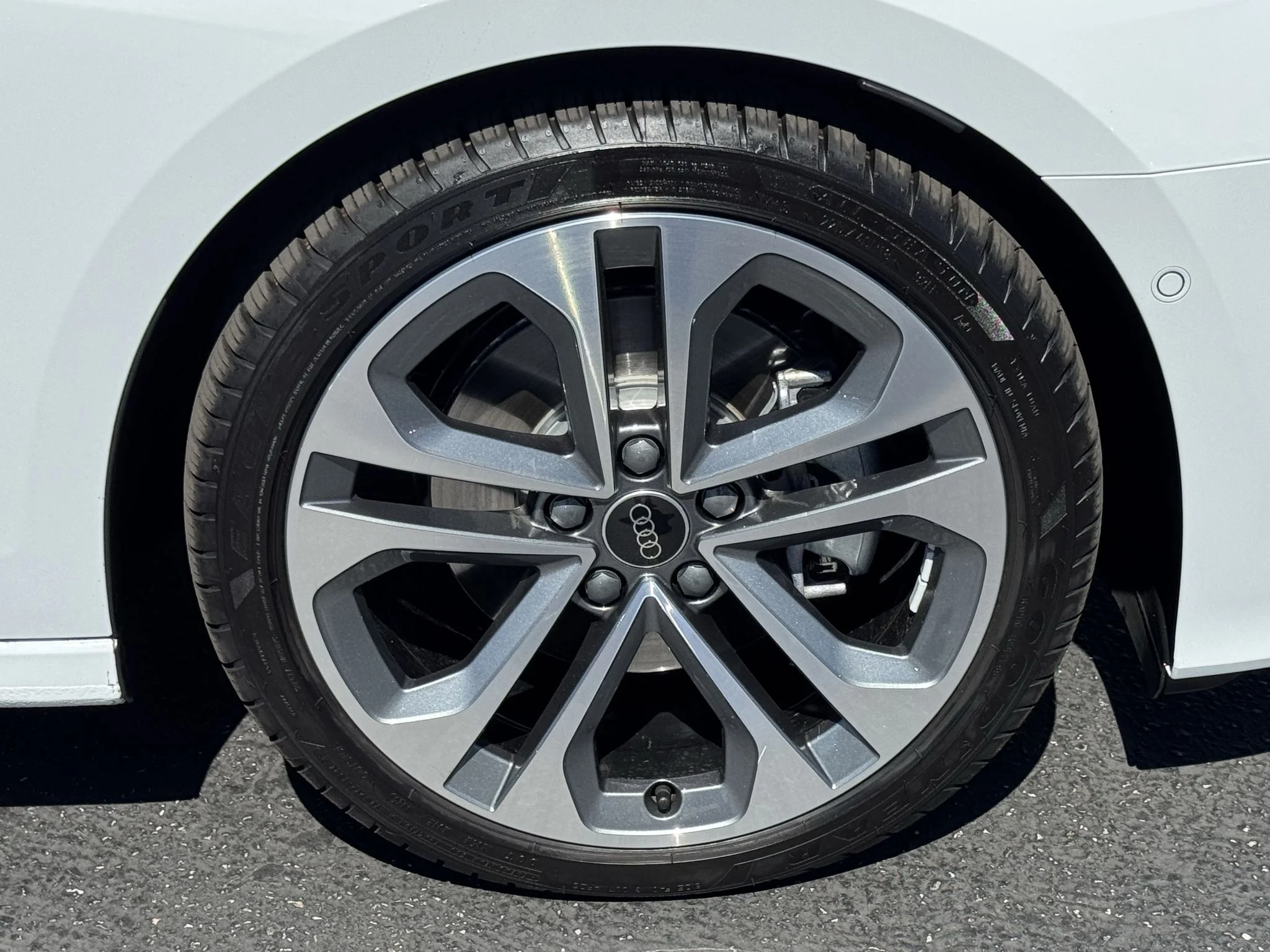 Used 2026 Glacier White Metallic Audi Premium Plus image 10