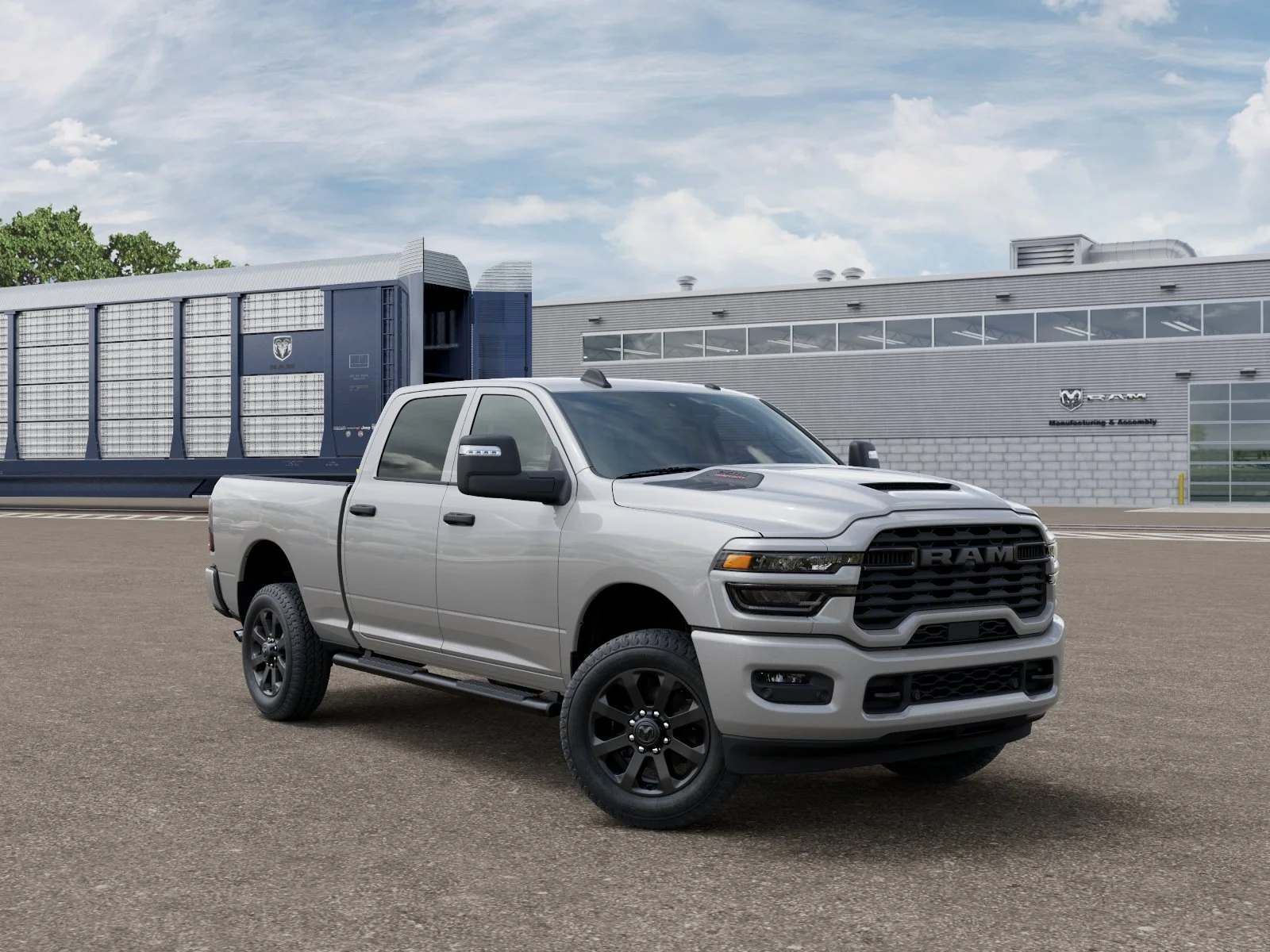 New 2027 Silver-Zynith Exterior Paint RAM Black Express image 5