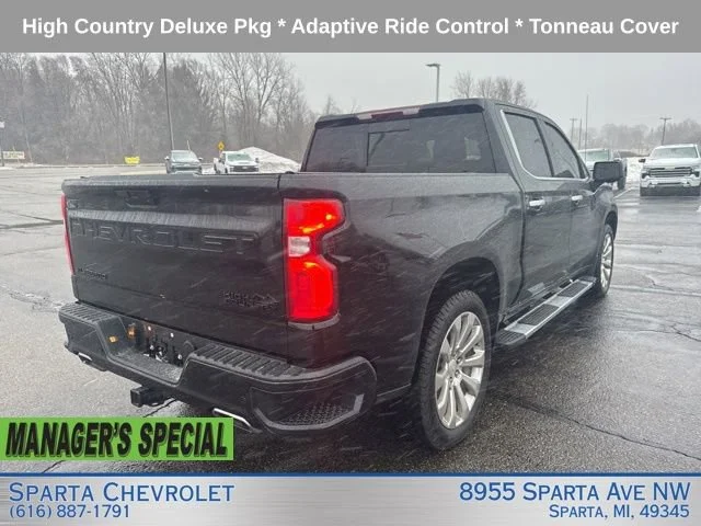 Used 2022 Black Chevrolet High Country image 3
