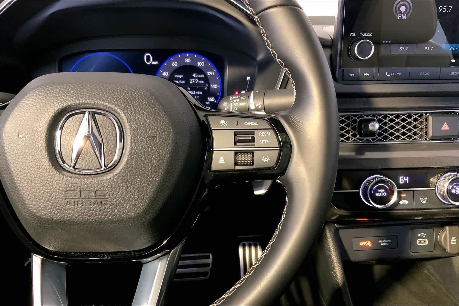 Certified Used 2023 Platinum White Pearl Acura With A-Spec Package image 25