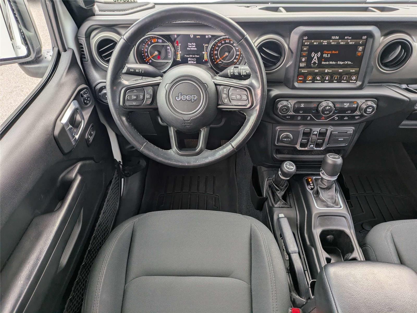 Used 2021 Bright White Clearcoat Jeep Unlimited Sport S image 18