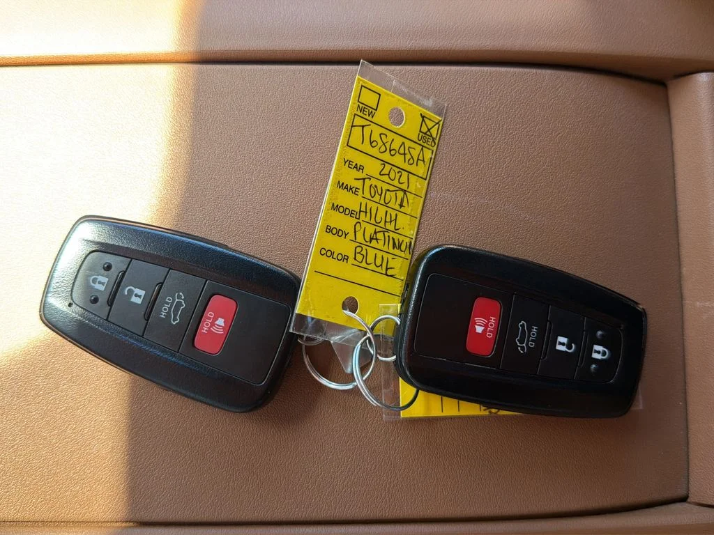 Used 2021 Blue Toyota Platinum image 38