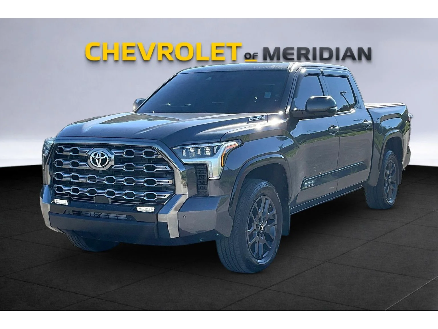 Used 2025 Gray Toyota Platinum Hybrid image 9