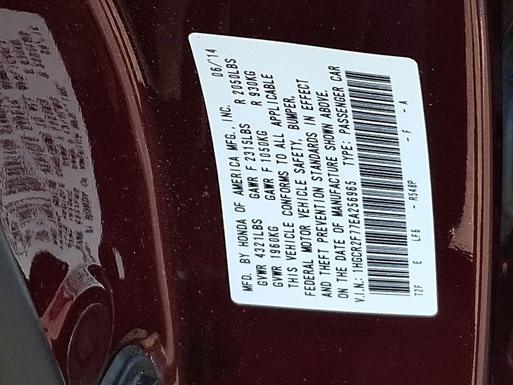 Used 2014 Red Honda EX image 29