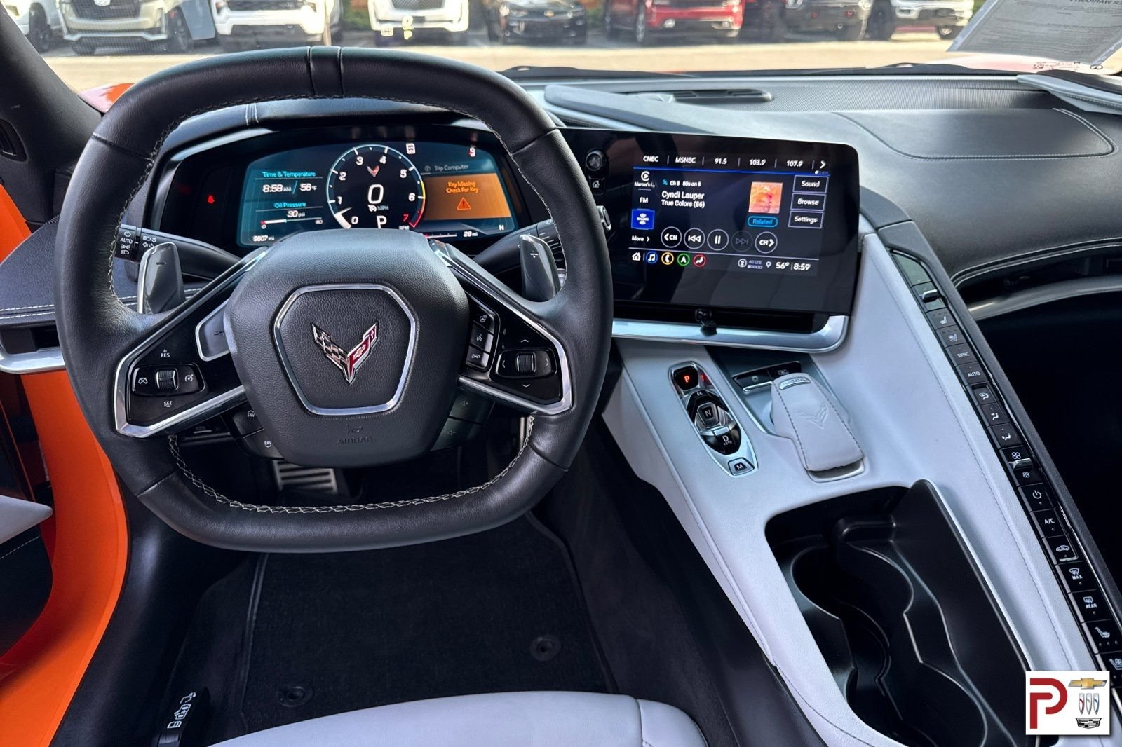Used 2023 Orange Chevrolet Stingray image 15