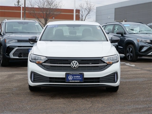 Certified 2022 Volkswagen Jetta Sport with VIN 3VWBM7BU0NM030414 for sale in Inver Grove Heights, Minnesota