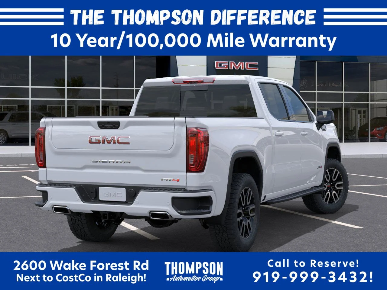 New 2026 Summit White GMC AT4 image 7