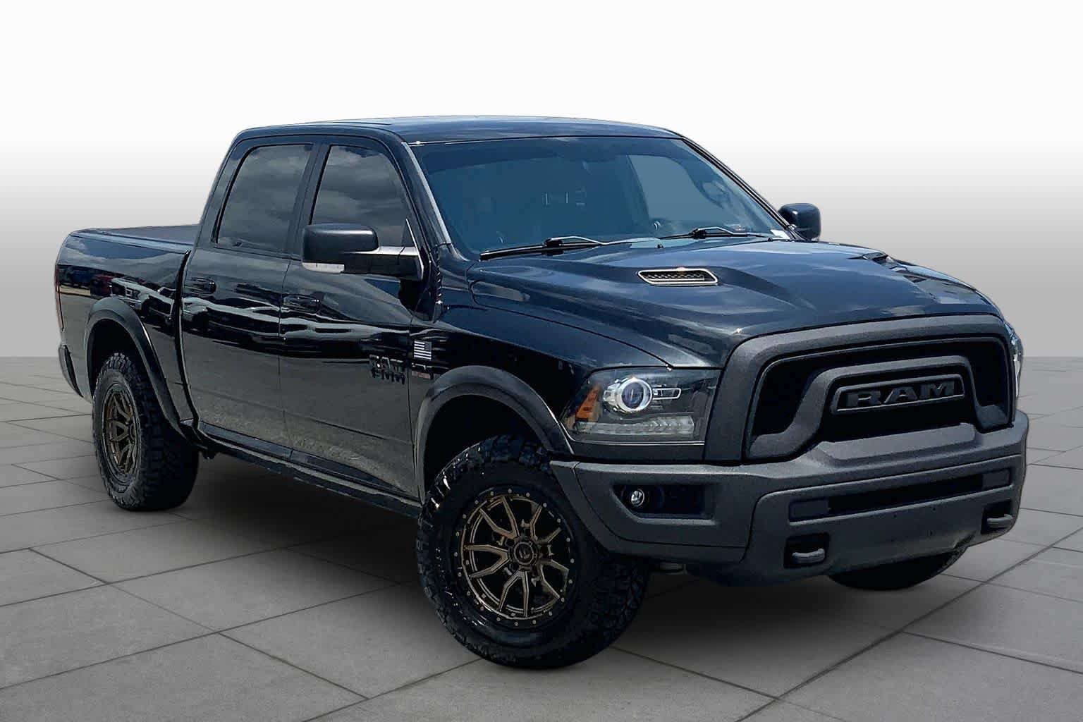 Used 2017 Brilliant Black Crystal Pearlcoat Ram Rebel image 3