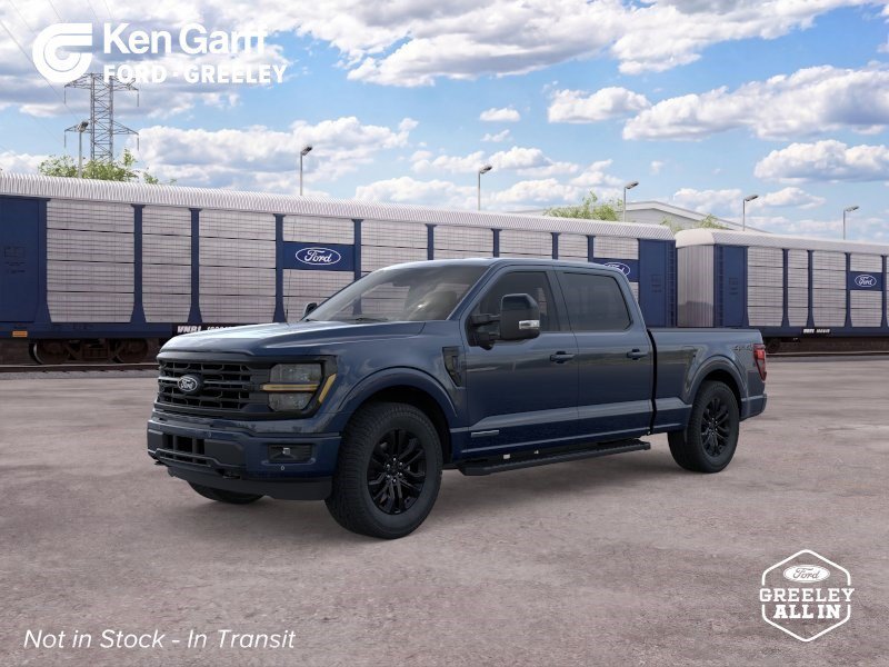 New 2026 Antimatter Blue Metallic Ford XLT image 1