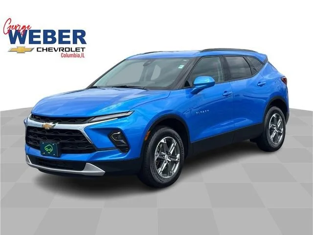 Used 2024 Riptide Blue Metallic Chevrolet 2LT image 1