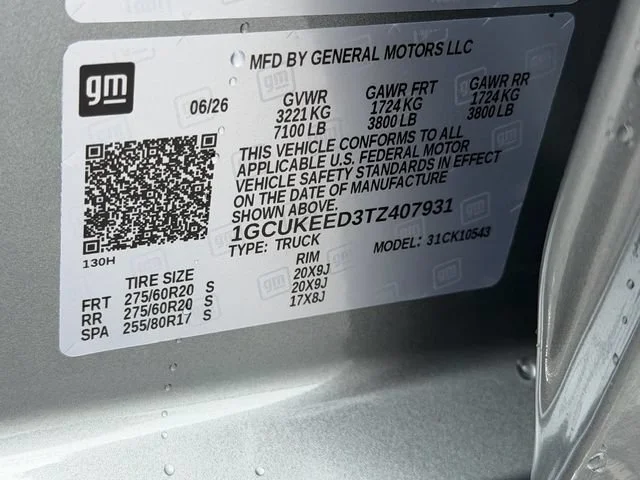 New 2026 Sterling Gray Metallic Chevrolet RST image 11