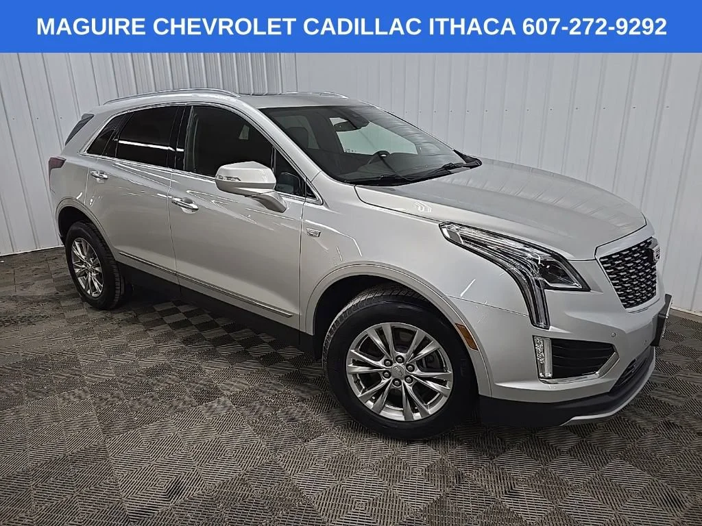 Used 2020 RADIANT SILVER METALLIC Cadillac Premium Luxury AWD image 7