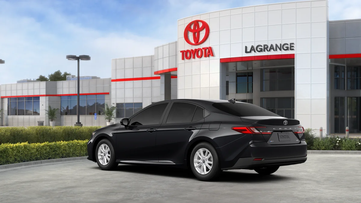 New 2026 Midnight Black Metallic Toyota LE image 28