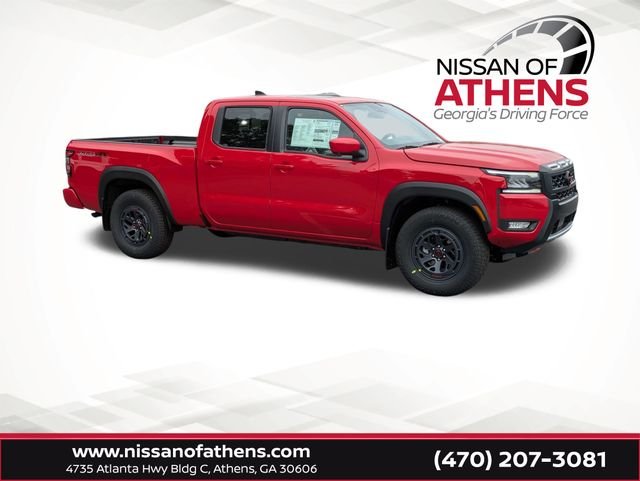 New 2026 Red Alert Nissan Crew Cab PRO-4X® Long Bed image 1