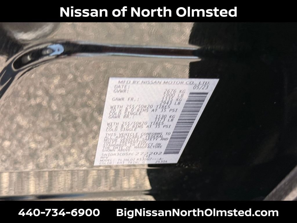 Certified Used 2023 Super Black Nissan SL image 32