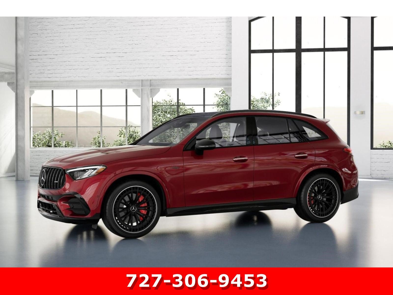 New 2026 MANUFAKTUR Patagonia Red Metallic Mercedes-Benz AMG® GLC 43 image 37