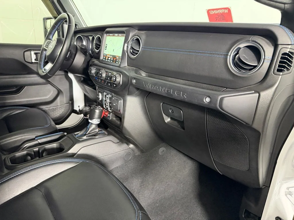 Used 2023 White Jeep Rubicon 4xe image 14