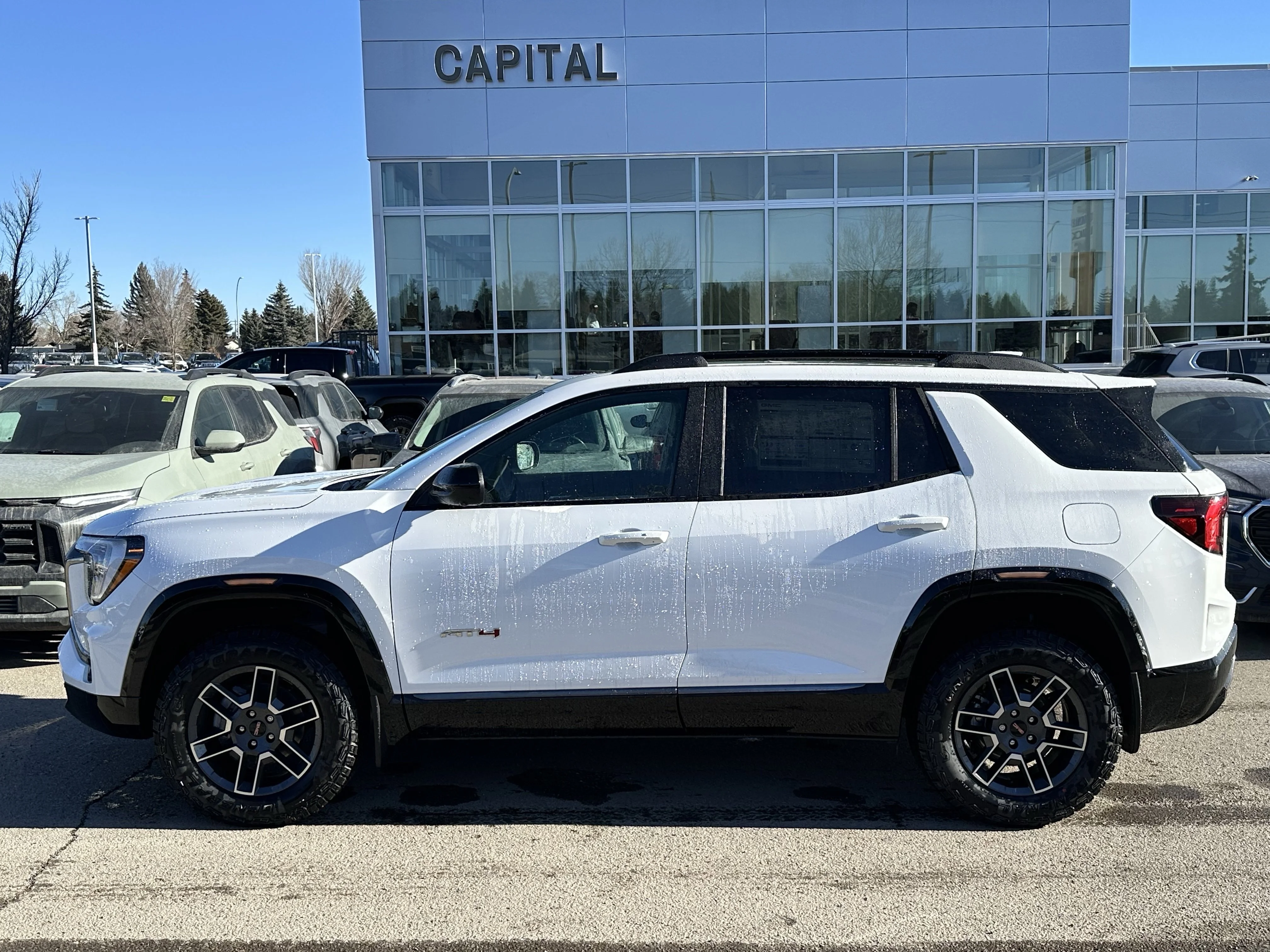 New 2026 Summit White GMC AWD AT4 image 2