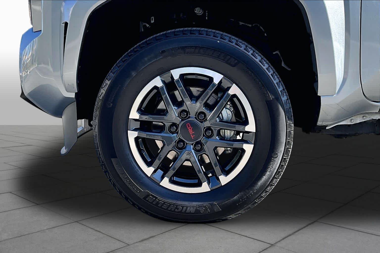 Used 2024 Celestial Silver Metallic Toyota TRD Sport image 9