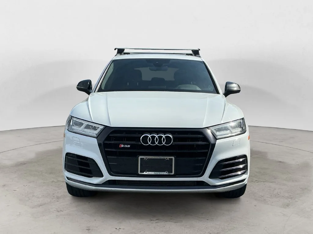 Used 2019 White Audi 3.0T Premium Plus image 2