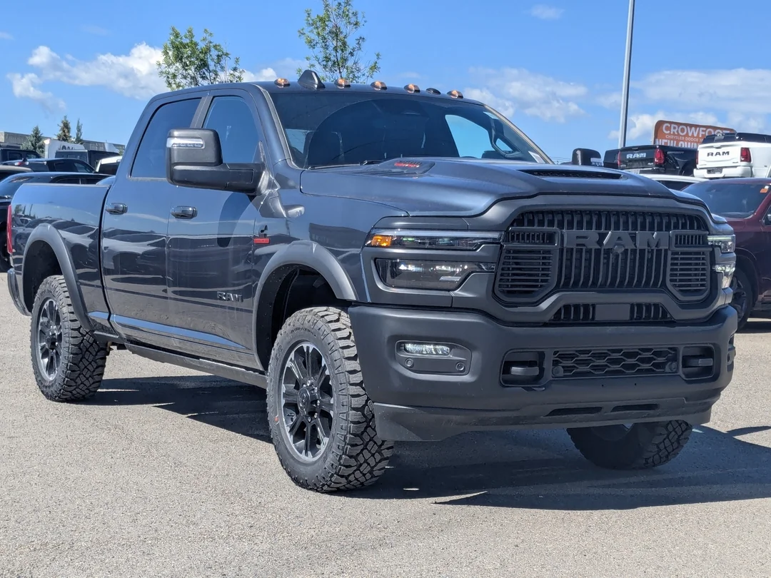 New 2026 Blue RAM Rebel - - 6.7L HO Diesel - Level 2 Pkg w/ 14.4 Screen - Rear Auto-Level Air Susp & More! image 2