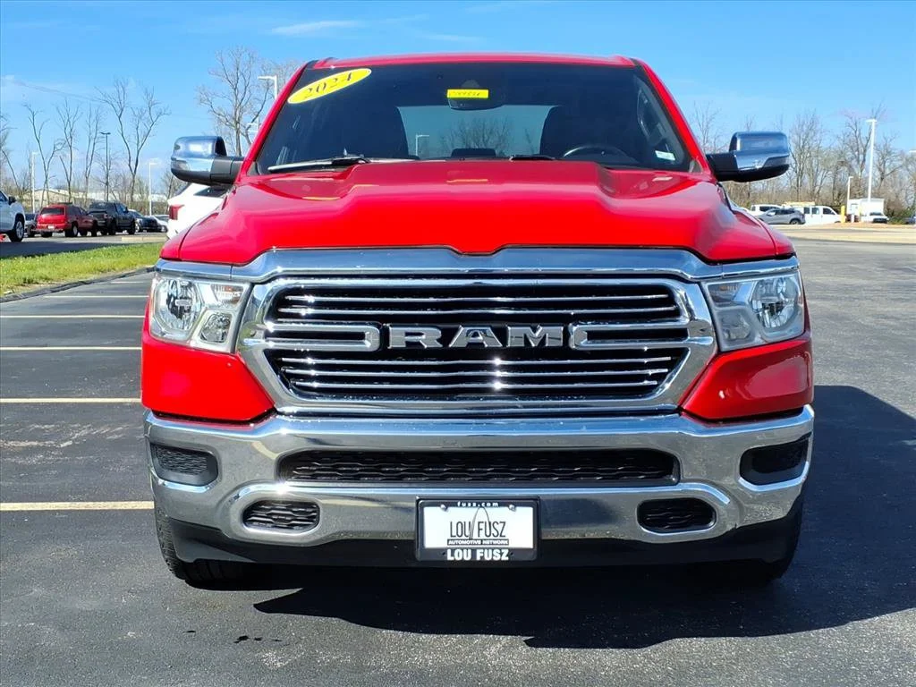 Used 2024 Flame Red Clearcoat Ram Laramie image 2