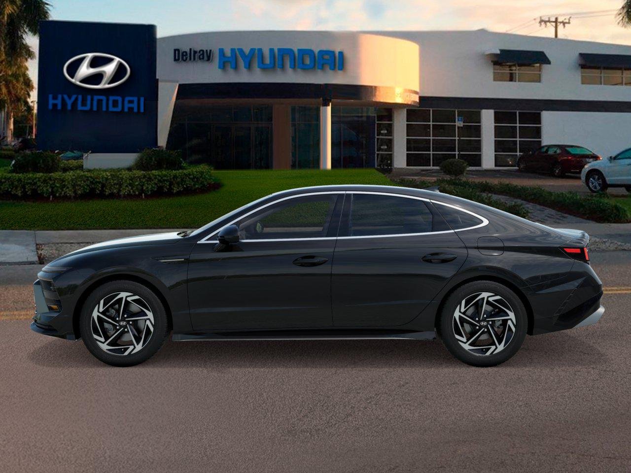 New 2026 Black Hyundai SEL Sport image 3