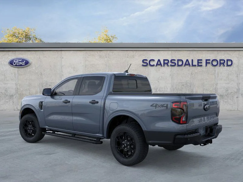 New 2025 Azure Gray Metallic Tri-coat Ford XLT image 4