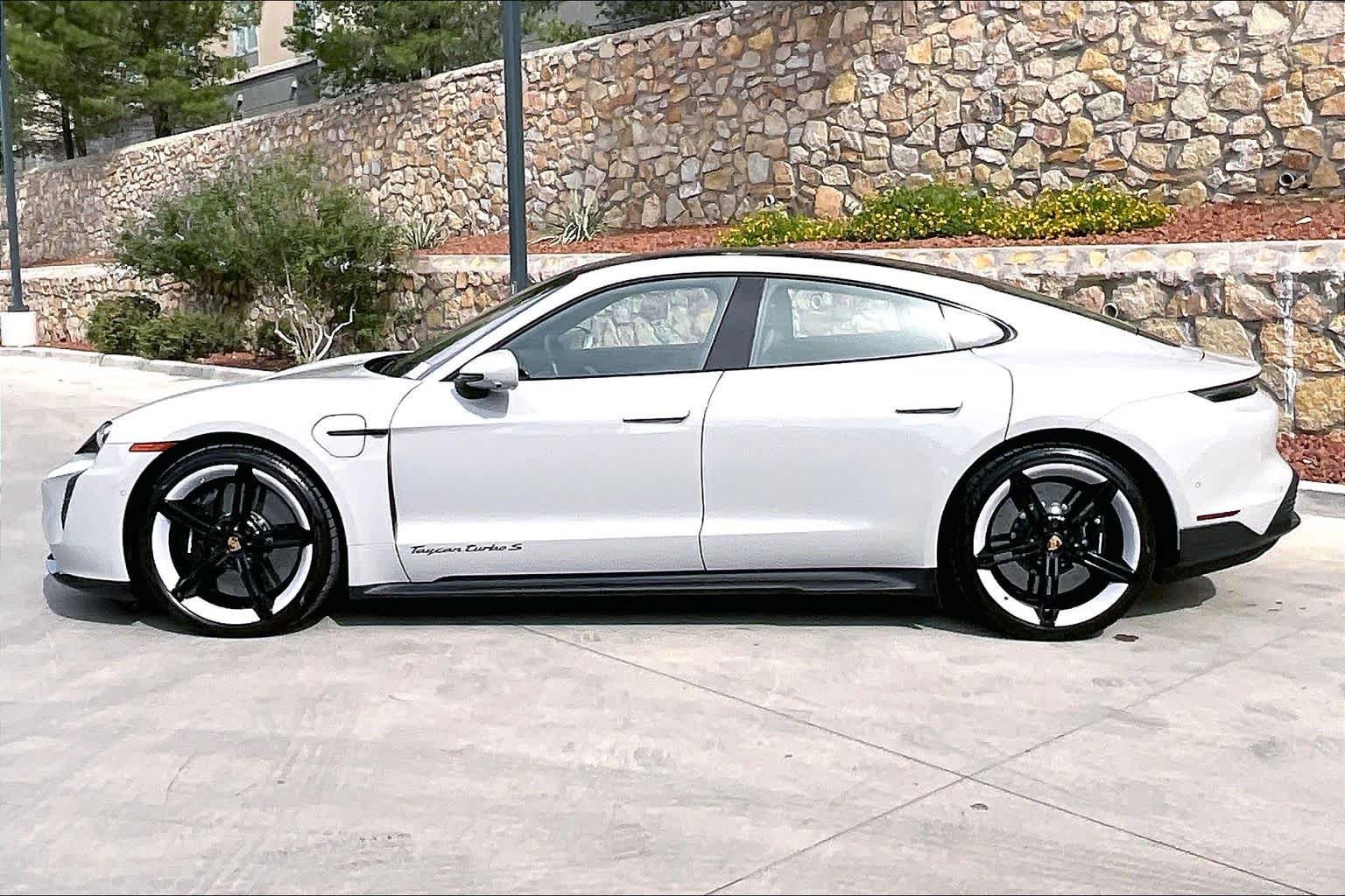 Certified 2022 Porsche Taycan Turbo S with VIN WP0AC2Y15NSA54591 for sale in El Paso, TX