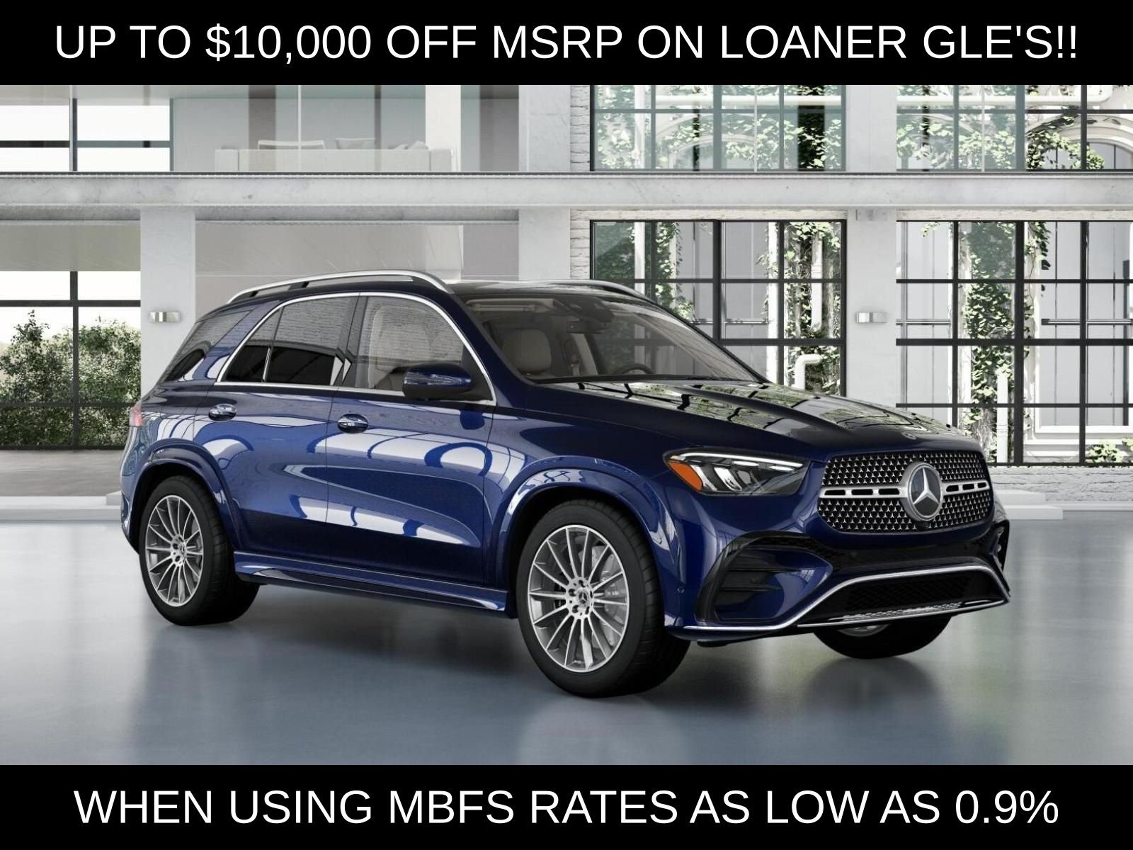 Used 2026 MANUFAKTUR Mystic Blue Metallic Mercedes-Benz GLE 450 image 13