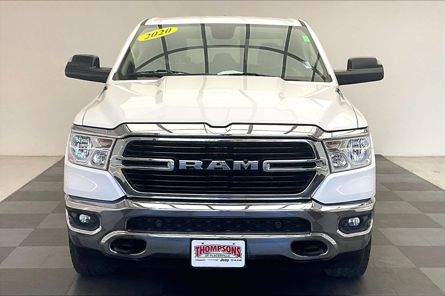 Used 2020 Bright White Clearcoat Ram Big Horn image 2