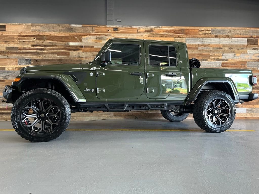 Used 2021 Green Clearcoat Jeep Overland image 57