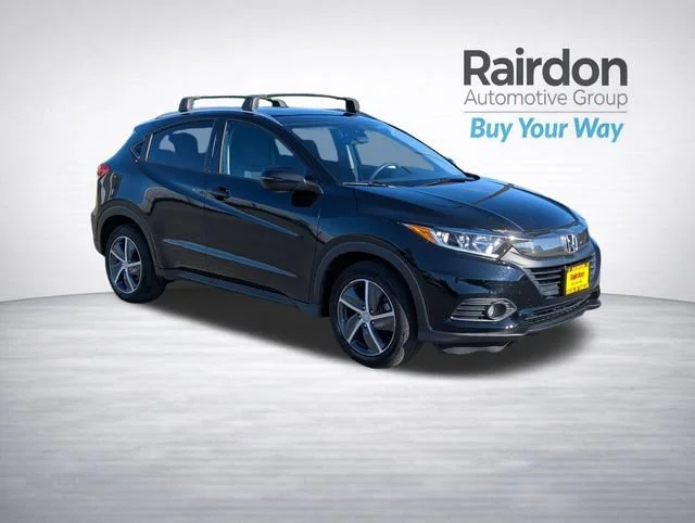 Used 2021 Crystal Black Pearl Honda EX image 1