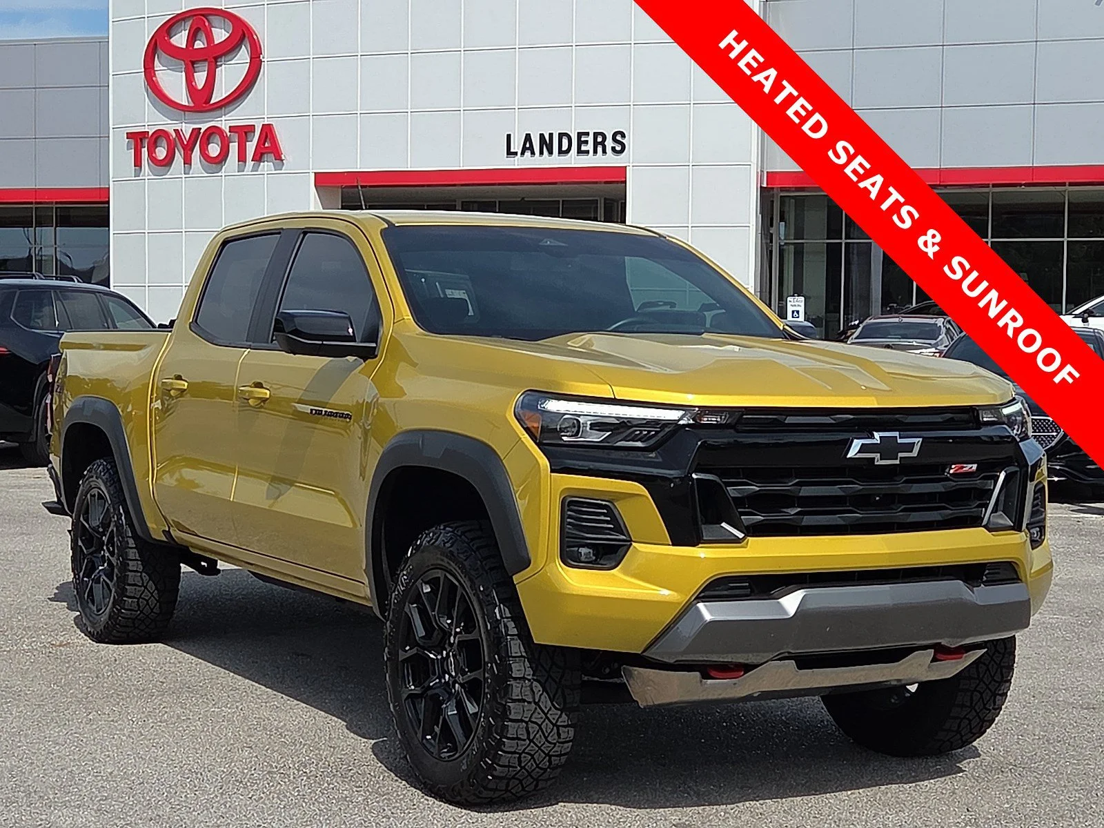 Used 2024 Nitro Yellow Metallic Chevrolet 4WD Z71 image 1
