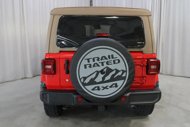 Used 2020 Red Jeep Unlimited Sahara image 30