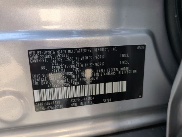 Certified Used 2025 Silver Toyota XLE image 38