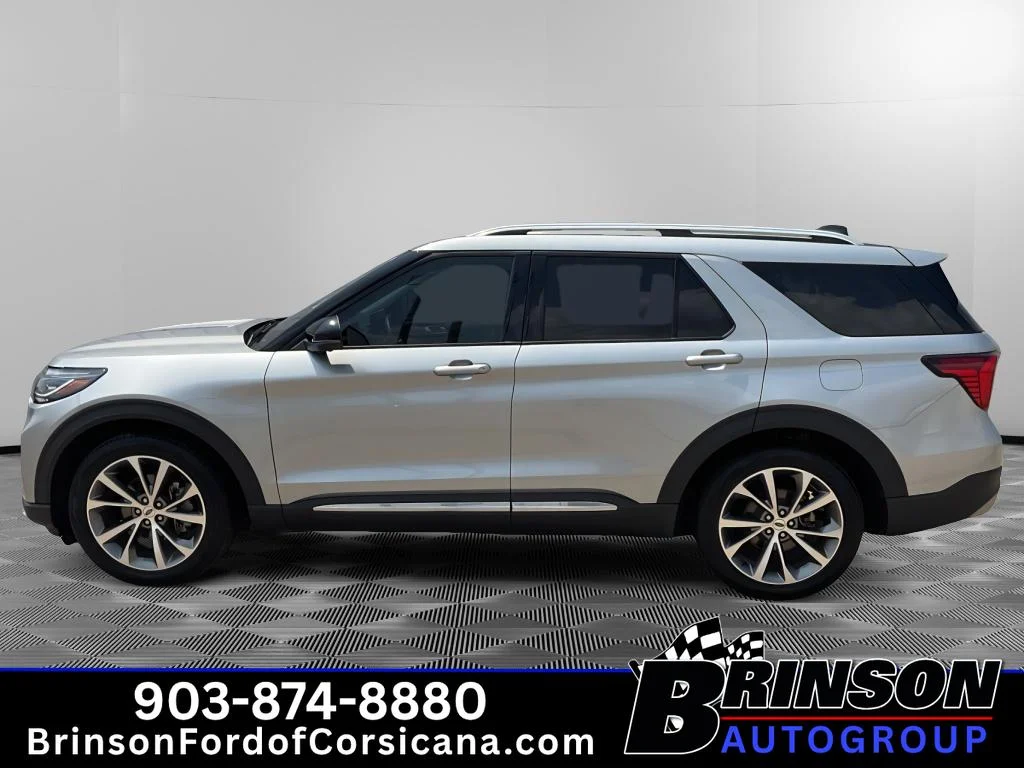 Used 2025 Iconic Silver Metallic Ford Platinum image 4