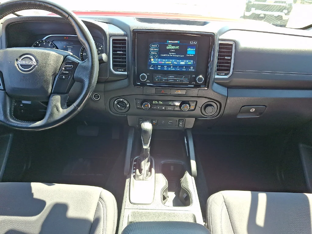 Used 2023 Red Nissan Crew Cab Long Bed SV 4x4 image 16