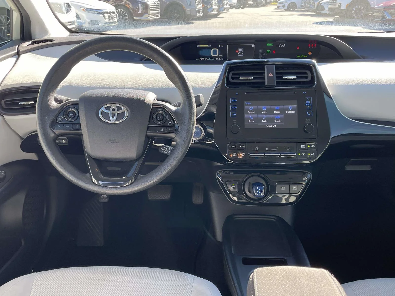 Used 2019 Blizzard Pearl Toyota LE image 4