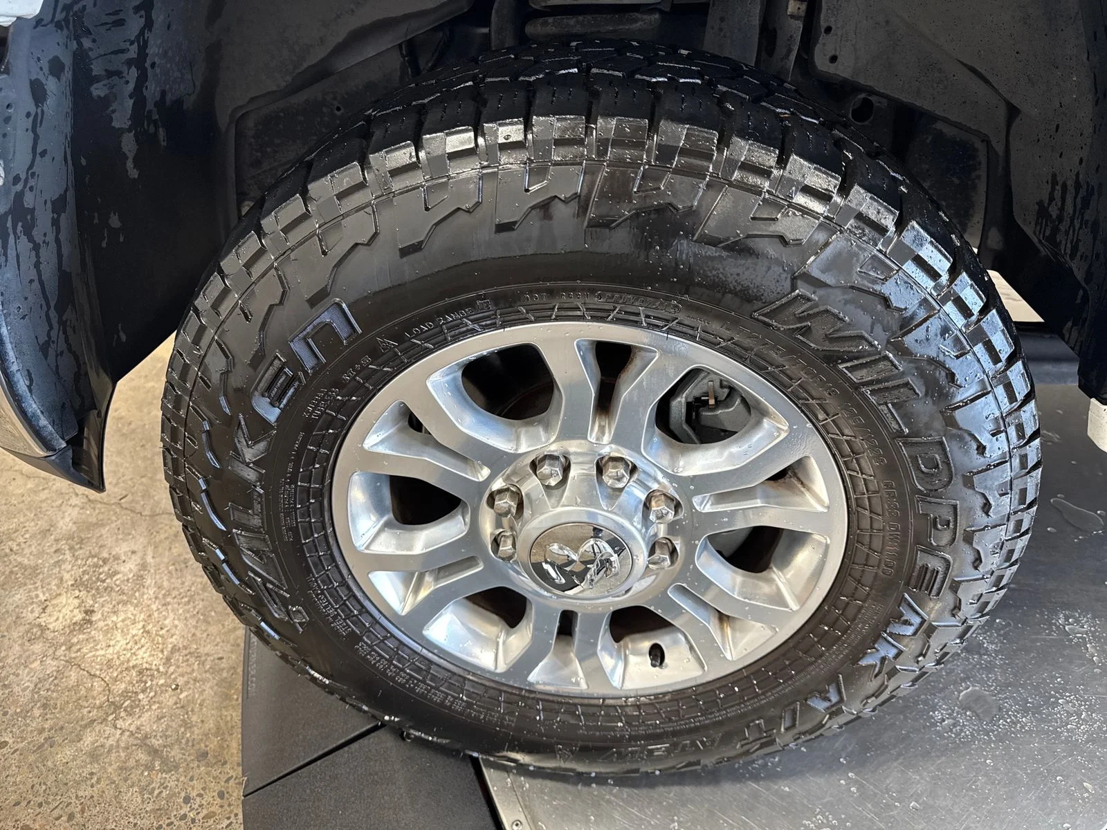 Used 2017 Bright White Clearcoat Ram Laramie image 2