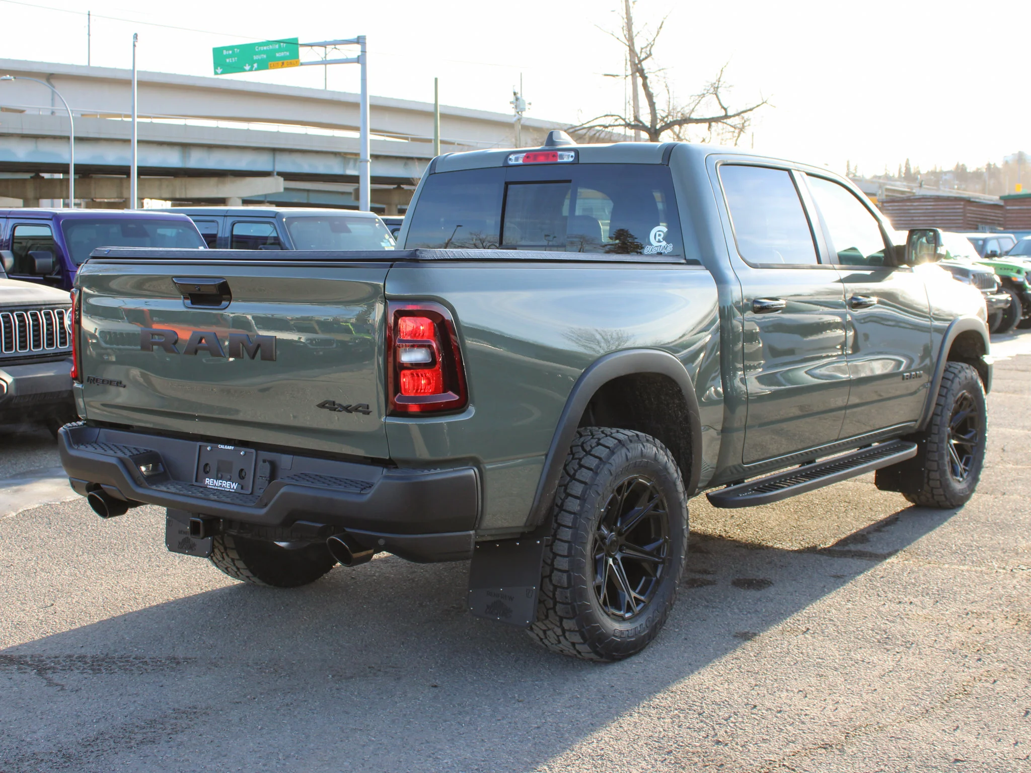 New 2026 canyon lake RAM Rebel*, 3.5 Inch Lift, 35 Inch Tires, Off-Road Running Boards, Trigger Industries image 4