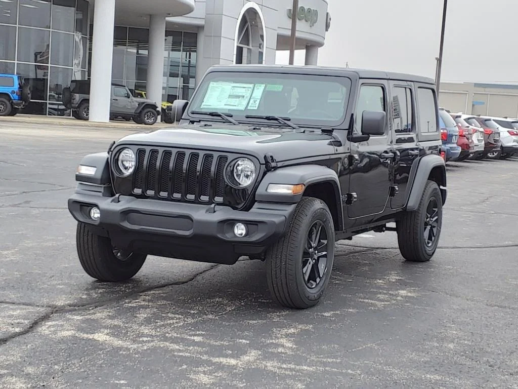 New 2023 Black Clear-Coat Exterior Paint Jeep Sport Altitude image 12