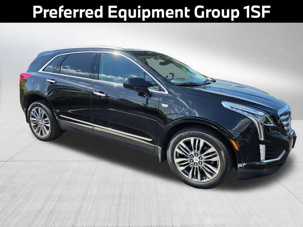 Used 2017 Black Cadillac Premium Luxury image 4