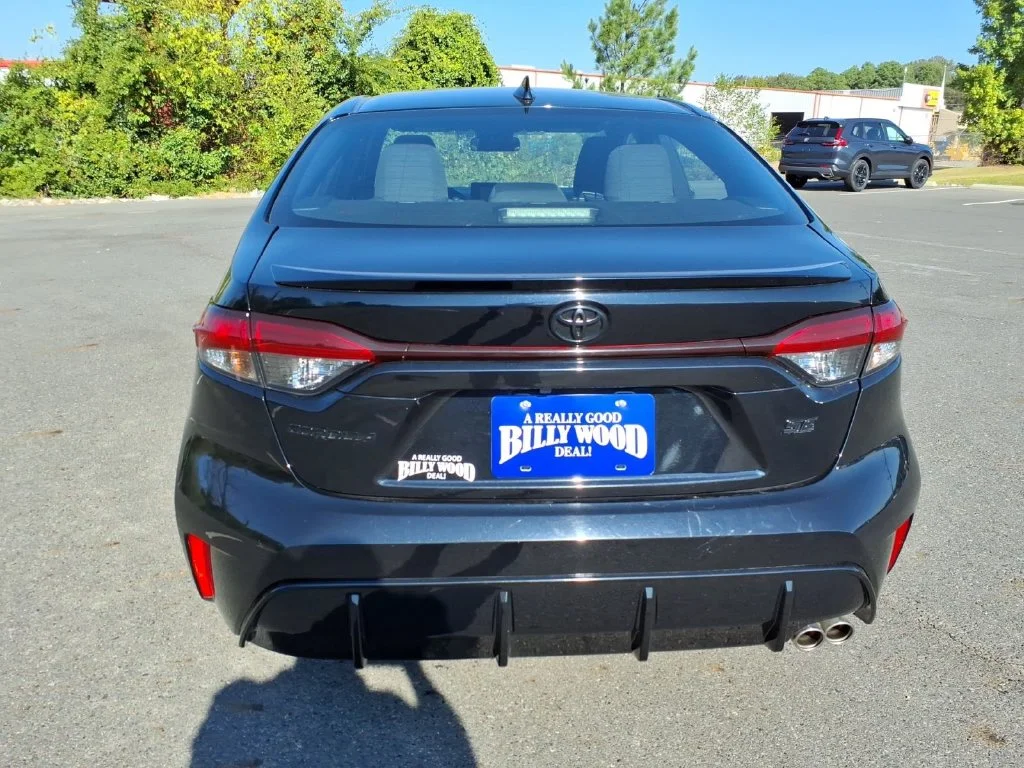 Used 2024 Midnight Black Metallic Toyota SE Nightshade image 4