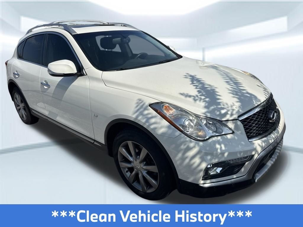 Used 2017 White INFINITI Base image 2