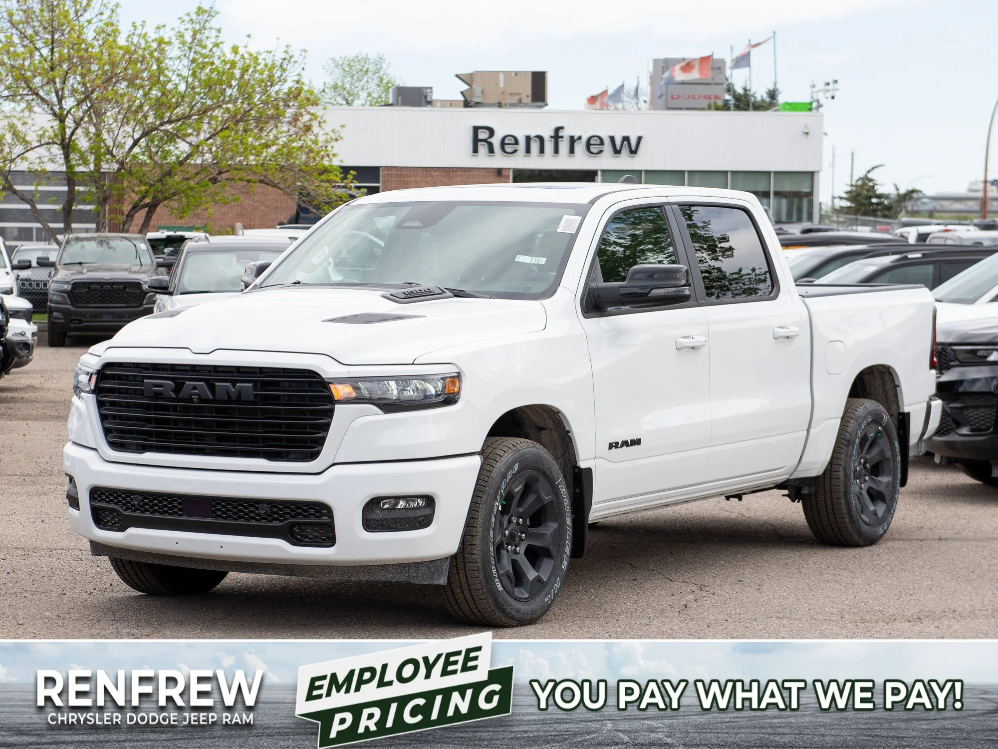 New 2026 White RAM Sport* image 1